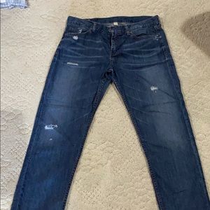Banana Republic Distressed Boyfriend Jeans